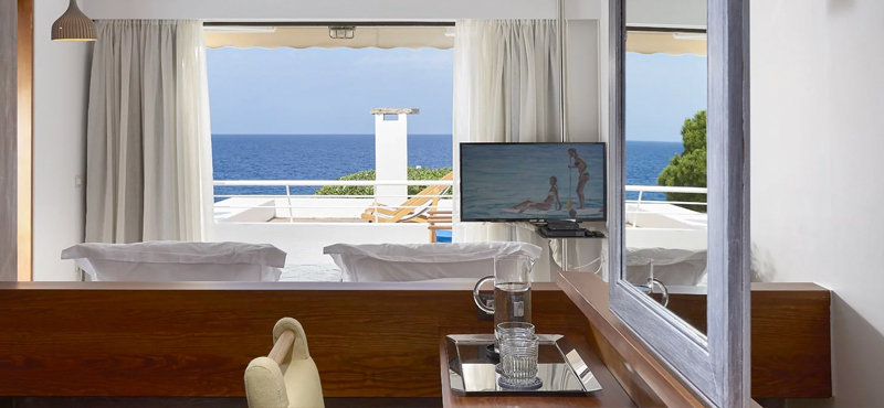 Poseidon House Club Suite 2 Bedroom Private Pool Seafront3 St Nicolas Bay Resort Hotel & Villas Greece Holidays
