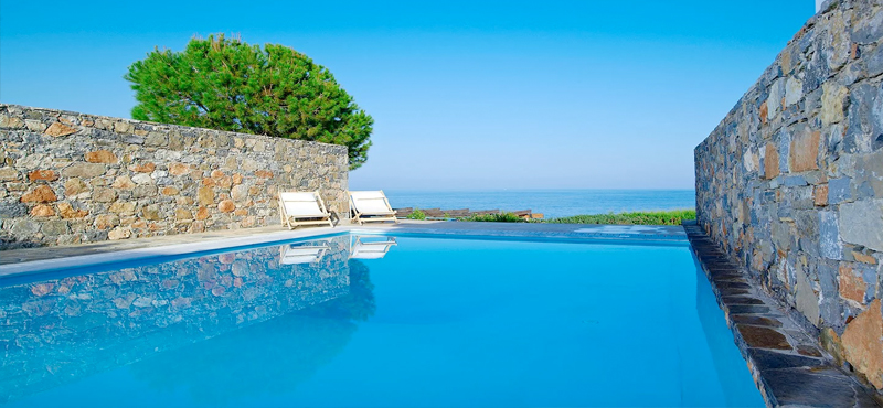Poseidon House Club Suite 2 Bedroom Private Pool Seafront9 St Nicolas Bay Resort Hotel & Villas Greece Holidays