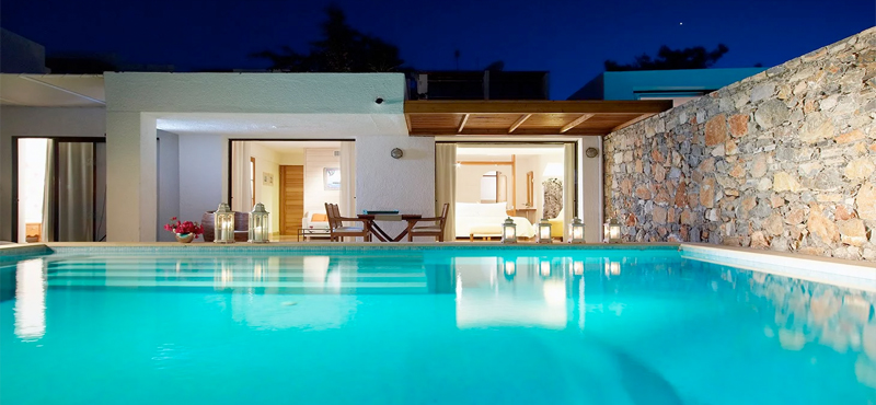 Siroko Club Studio Suite Private Pool Seafront7 St Nicolas Bay Resort Hotel & Villas Greece Holidays