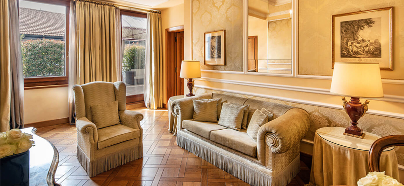 Spiga Terrace Family Suite 2 Baglioni Hotel Carlton Milan Italy Holidays