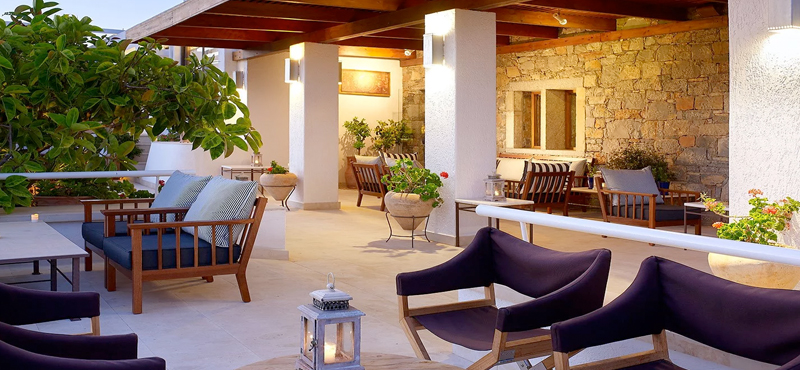 The Astra Bar, Veranda And Lounge2 St Nicolas Bay Resort Hotel & Villas Greece Holidays