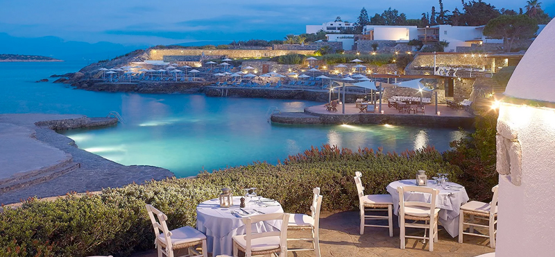 The Greek Kafenion St Nicolas Bay Resort Hotel & Villas Greece Holidays