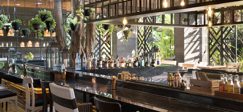 Tree Bar Hotel Indigo Bali Seminyak Beach Bali Holidays