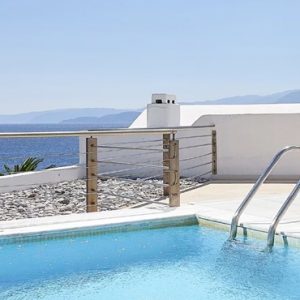 Zeus House Prime Club Suite Private Pool Seafront St Nicolas Bay Resort Hotel & Villas Greece Holidays