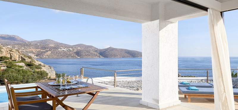 Zeus House Prime Club Suite Private Pool Seafront1 St Nicolas Bay Resort Hotel & Villas Greece Holidays