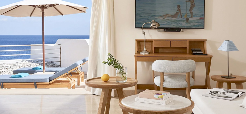 Zeus House Prime Club Suite Private Pool Seafront3 St Nicolas Bay Resort Hotel & Villas Greece Holidays