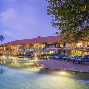 Pool At Night Anantara Kalutara Sri Lanka Holidays