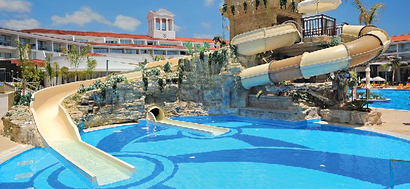 Olympic Lagoon Resort Paphos Water Slides Luxury Family Holidays