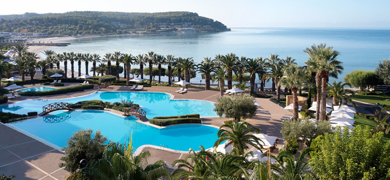 Sani Beach Club Pool Luxury Family Holidays