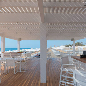 Aati Beach Deli Restaurant Gennadi Grand Resort Luxury Greece Holidays