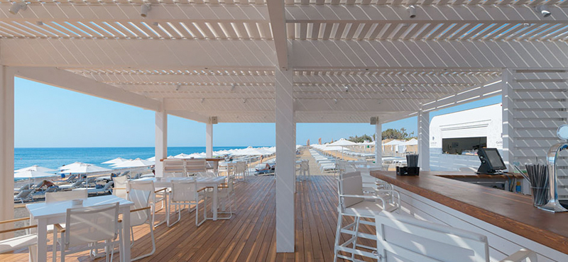 Aati Beach Deli Restaurant Gennadi Grand Resort Luxury Greece Holidays