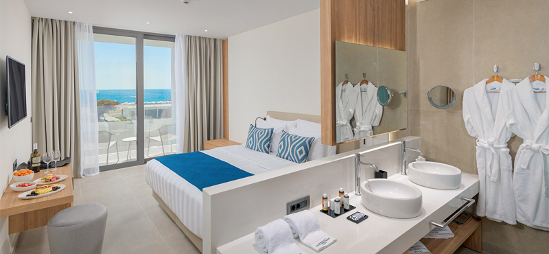 Suite Sea View Gennadi Grand Resort Luxury Greece Holidays