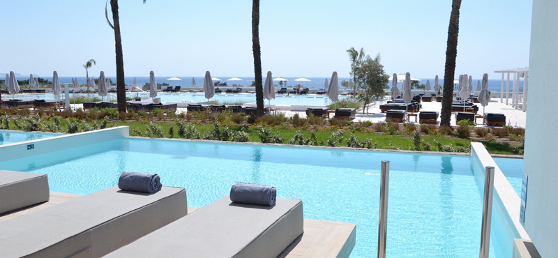 Two Bedroom Suite Private Pool Sea View 5 Gennadi Grand Resort Luxury Greece Holidays