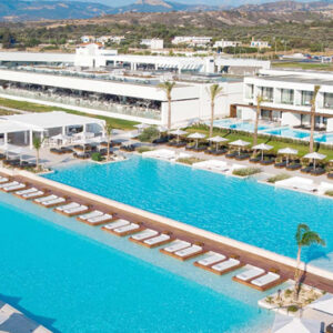 Exterior Day Gennadi Grand Resort Luxury Greece Holidays