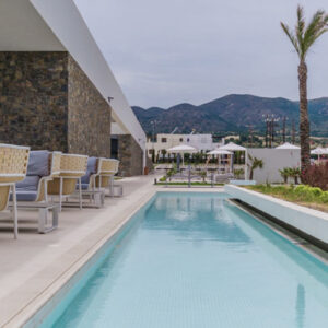 Pool Bar Gennadi Grand Resort Luxury Greece Holidays