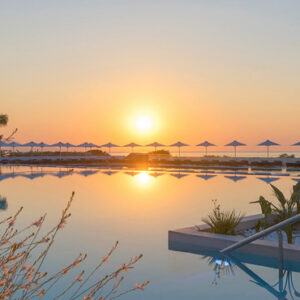 Sunset 2 Gennadi Grand Resort Luxury Greece Holidays