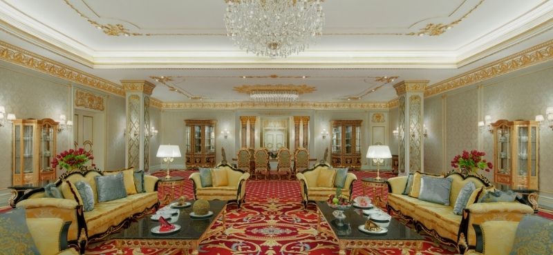 Dubai Holiday Packages Raffles The Palm Dubai Raffles Royal Suite1