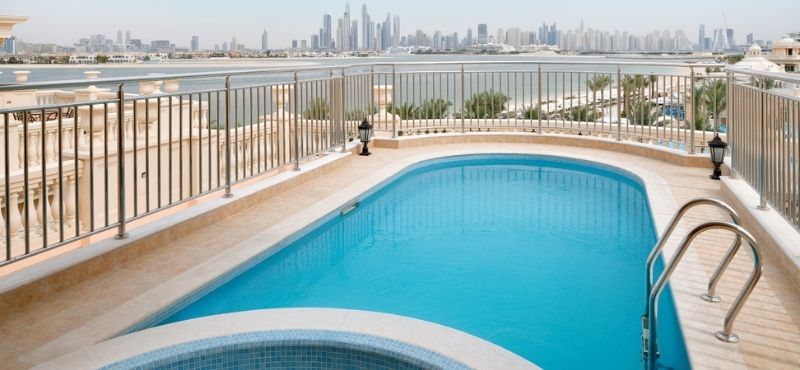 Dubai Holiday Packages Raffles The Palm Dubai Raffles Royal Villa1