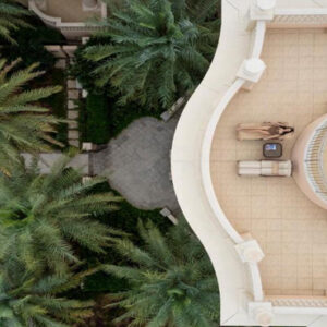 Luxury Dubai Holiday Packages Raffles The Palm Dubai Rooftop Pool